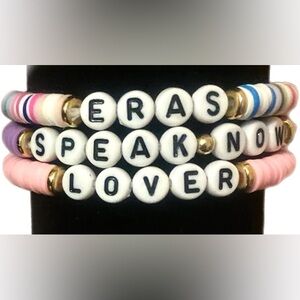 Taylor Swift Era’s Tour Trio Friendship Bead Bracelets